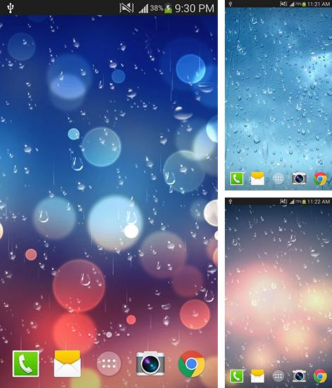 Kostenloses Android-Live Wallpaper Magische Tropfen. Vollversion der Android-apk-App Magic drops für Tablets und Telefone.