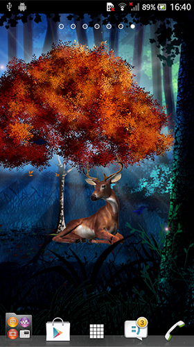 Télécharger le fond d'écran animé gratuit Forêt magique. Obtenir la version complète app apk Android Magic forest by Amax LWPS pour tablette et téléphone.
