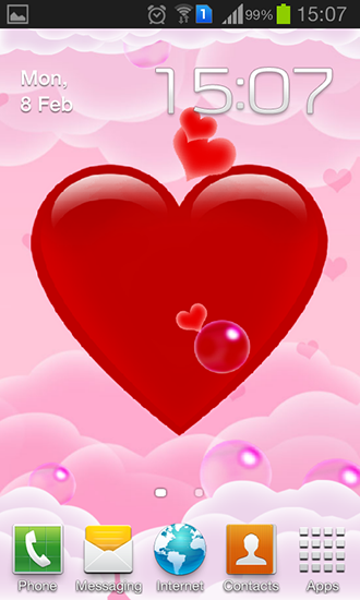 Télécharger le fond d'écran animé gratuit Coeur magique. Obtenir la version complète app apk Android Magic heart pour tablette et téléphone.