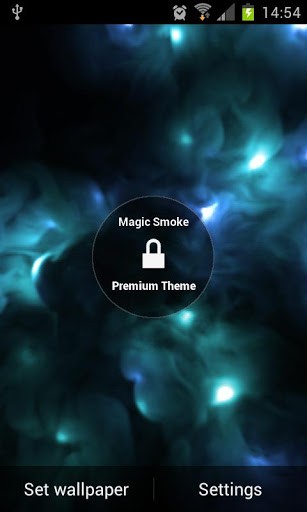 Android用magic Smoke 3dを無料でダウンロード アンドロイド用マジック スモーク 3dライブ壁紙