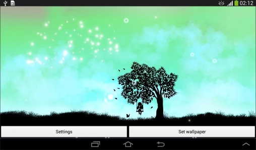 Kostenloses Android-Live Wallpaper Magische Berührung. Vollversion der Android-apk-App Magic touch für Tablets und Telefone.