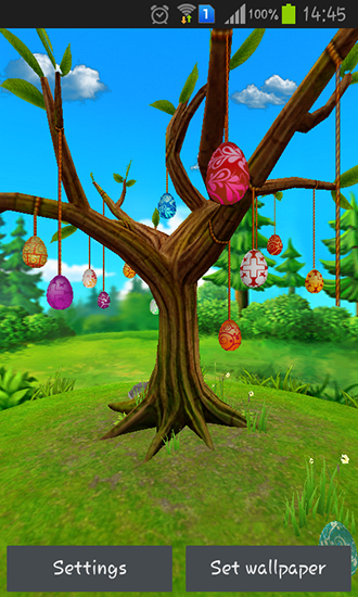 Kostenloses Android-Live Wallpaper Magischer Baum. Vollversion der Android-apk-App Magical tree für Tablets und Telefone.