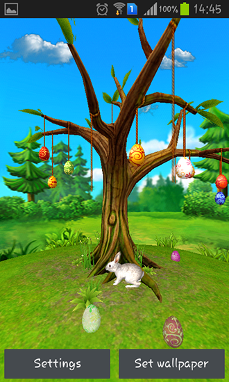 Magical tree - скачать бесплатно живые обои для Андроид на рабочий стол.