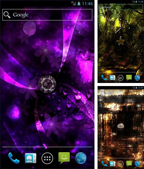 Kostenloses Android-Live Wallpaper Magie der Farben. Vollversion der Android-apk-App Magicolor für Tablets und Telefone.