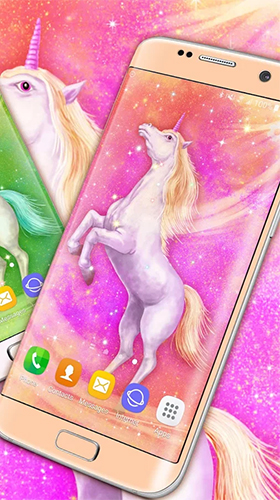 Majestic unicorn - бесплатно скачать живые обои на Андроид телефон или планшет.