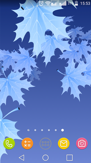 Maple Leaves - бесплатно скачать живые обои на Андроид телефон или планшет.