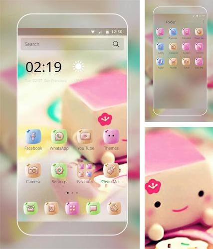 Kostenloses Android-Live Wallpaper Marshmallow Candy. Vollversion der Android-apk-App Marshmallow candy für Tablets und Telefone.