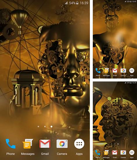 Kostenloses Android-Live Wallpaper Mechanismen 3D. Vollversion der Android-apk-App Mechanisms 3D für Tablets und Telefone.