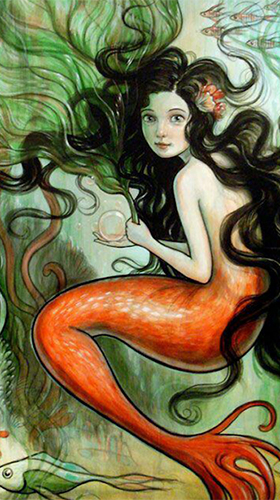 Fondos de pantalla animados a Mermaid by BestWallpapersCollection para Android. Descarga gratuita fondos de pantalla animados Sirena.
