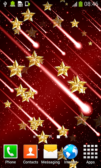 Meteor shower by Live wallpapers free用 Android 無料ゲームをダウンロードします。 タブレットおよび携帯電話用のフルバージョンの Android APK アプリLive wallpapers freeの流星群を取得します。