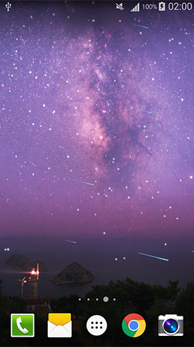 Screenshots von Meteors sky für Android-Tablet, Smartphone.