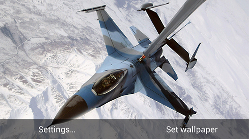 Descarga gratuita fondos de pantalla animados Aviones de guerra  para Android. Consigue la versión completa de la aplicación apk de Military aircrafts para tabletas y teléfonos Android.