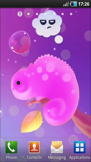 Screenshots of the Mini Chameleon for Android tablet, phone.