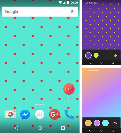 Kostenloses Android-Live Wallpaper Mixt. Vollversion der Android-apk-App Mixt für Tablets und Telefone.
