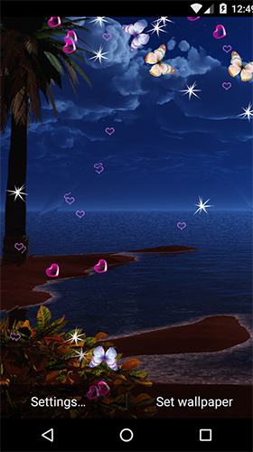 Moonlight by 3D Top Live Wallpaper