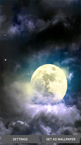 Fondos de pantalla animados a Moonlight by Live Wallpaper HD 3D para Android. Descarga gratuita fondos de pantalla animados Luz de luna.