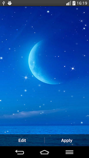 Descarga gratuita fondos de pantalla animados Luz de la luna para Android. Consigue la versión completa de la aplicación apk de Moonlight by Top live wallpapers para tabletas y teléfonos Android.