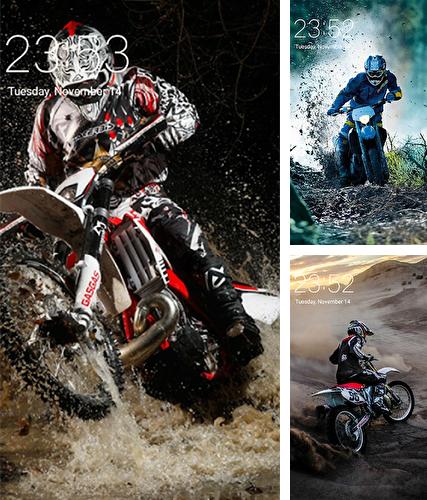 Motocross - бесплатно скачать живые обои на Андроид телефон или планшет.