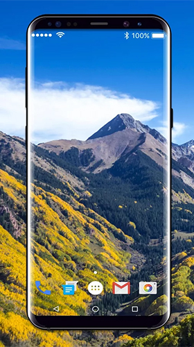 Mountain nature HD - бесплатно скачать живые обои на Андроид телефон или планшет.