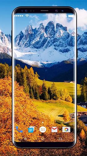 Mountain nature HD für Android spielen. Live Wallpaper Bergnatur HD kostenloser Download.