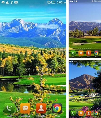 Kostenloses Android-Live Wallpaper Berge HD. Vollversion der Android-apk-App Mountains HD für Tablets und Telefone.