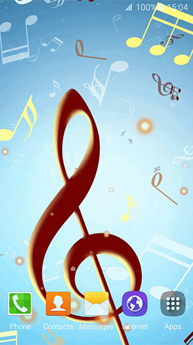 Screenshots do Música para tablet e celular Android.