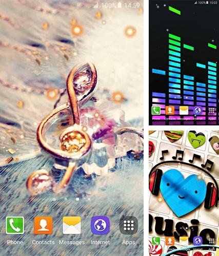 Kostenloses Android-Live Wallpaper Musik. Vollversion der Android-apk-App Music by Free Wallpapers and Backgrounds für Tablets und Telefone.