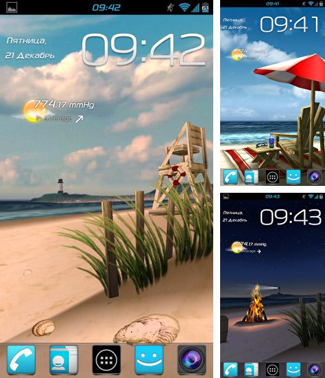 My beach HD - бесплатно скачать живые обои на Андроид телефон или планшет.