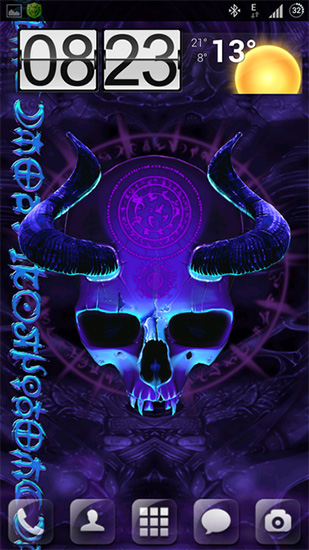 Download Mystical skull - livewallpaper for Android. Mystical skull apk - free download.