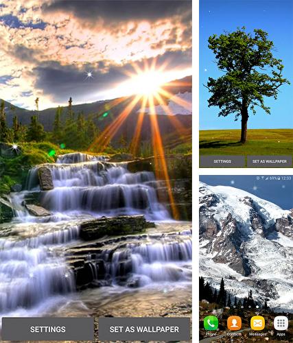 Descarga gratuita fondos de pantalla animados Naturaleza para Android. Consigue la versión completa de la aplicación apk de Nature by Live Wallpaper HD 3D para tabletas y teléfonos Android.