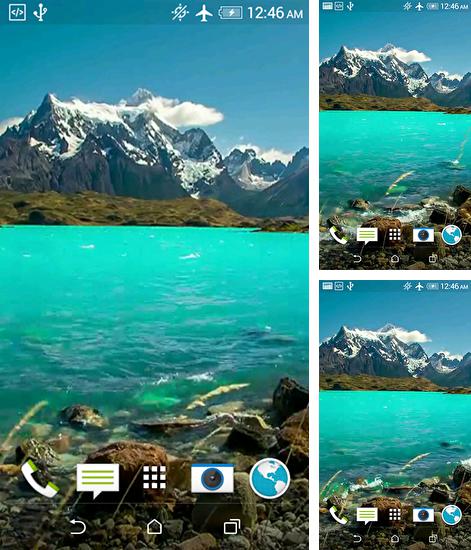 In addition to live wallpaper Hex screen 3D for Android phones and tablets, you can also download Nature HD for free.