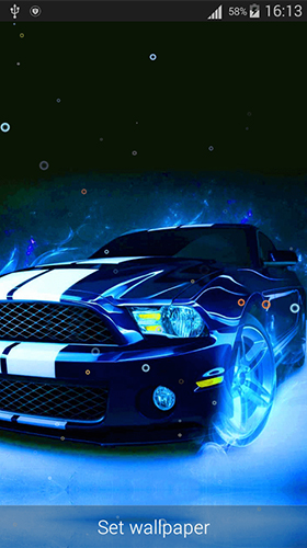 Screenshots of the Neon cars for Android tablet, phone.