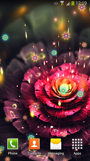 Screenshots of the Neon flowers 2 for Android tablet, phone.