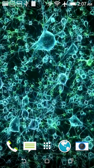 Screenshots of the Neuron for Android tablet, phone.