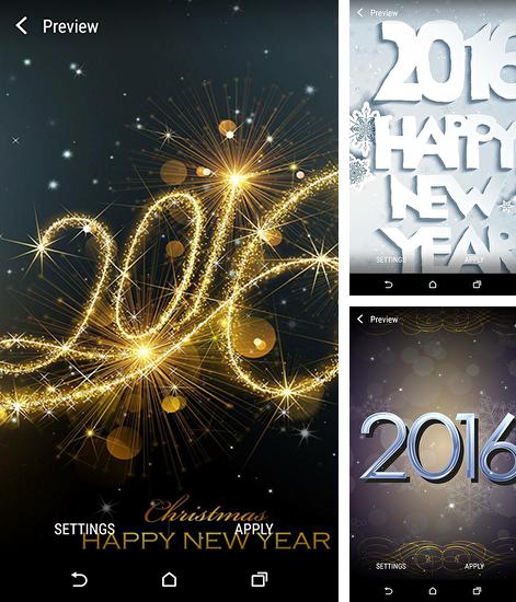 In addition to live wallpaper Fireworks for Android phones and tablets, you can also download New Year 2016 by Wallpaper qhd for free.