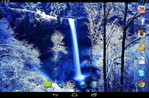 Fondos de pantalla animados a Nice winter para Android. Descarga gratuita fondos de pantalla animados Invierno lindo .