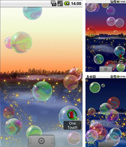 Télécharger le fond d'écran animé gratuit Bulle multicolores . Obtenir la version complète app apk Android Nicky bubbles pour tablette et téléphone.