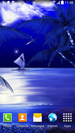Download livewallpaper Night beach for Android. Get full version of Android apk livewallpaper Night beach for tablet and phone.