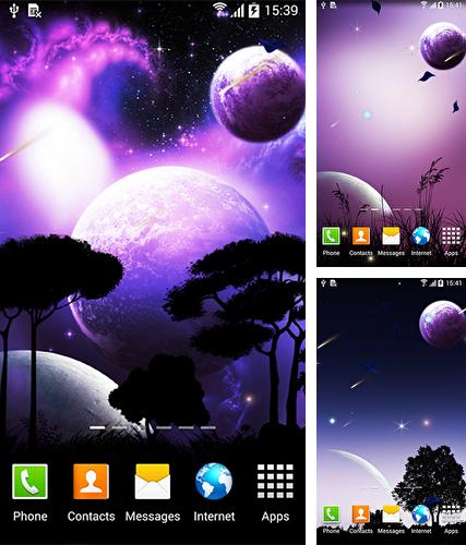 Night sky by BlackBird Wallpapers - бесплатно скачать живые обои на Андроид телефон или планшет.