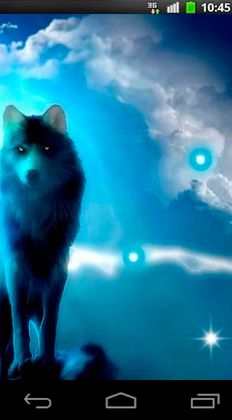 Night wolves - безкоштовно скачати живі шпалери на Андроїд телефон або планшет.
