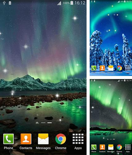 Northern lights by Dream World HD Live Wallpapers - бесплатно скачать живые обои на Андроид телефон или планшет.