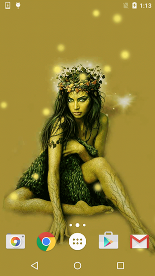 Nymph by Free wallpapers and backgrounds für Android spielen. Live Wallpaper Nymphe kostenloser Download.