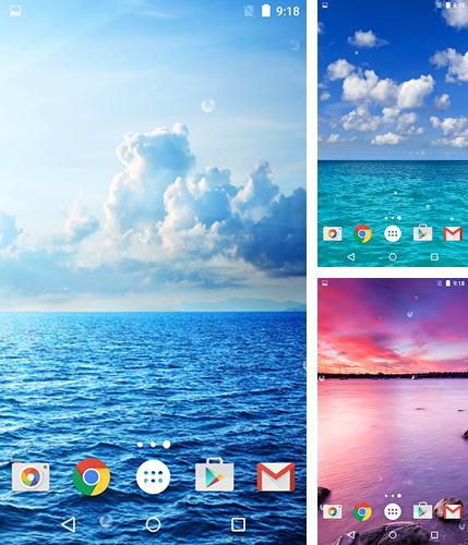 Zusätzlich zum Live Wallpaper Weihnachtsfete für Android Mobiltelefone und Tablets, können Sie auch Ocean by Free Wallpapers and Backgrounds, Ozean kostenlos herunterladen.