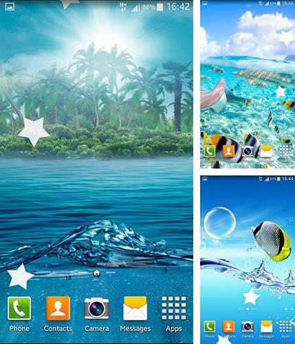 Kostenloses Android-Live Wallpaper Ozean. Vollversion der Android-apk-App Ocean by Maxi Live Wallpapers für Tablets und Telefone.