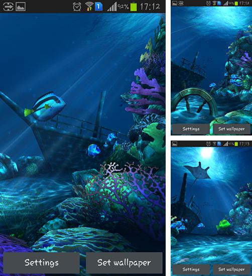 Дополнительно к живым обоям на Андроид телефоны и планшеты Саи Баба 3D, вы можете также бесплатно скачать заставку Ocean HD.