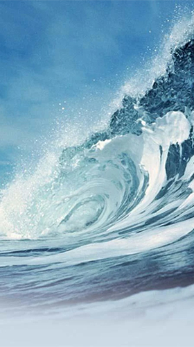 Téléchargement gratuit de Ocean waves by Fusion Wallpaper pour Android.
