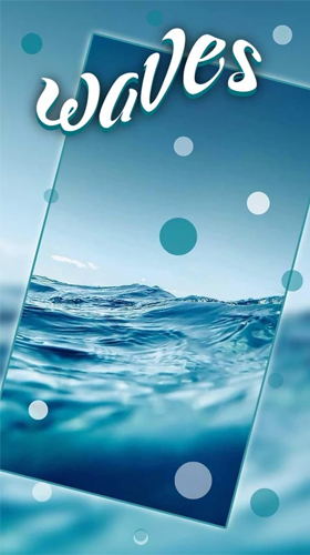 Téléchargement gratuit de Ocean waves by Keyboard and HD Live Wallpapers pour Android.