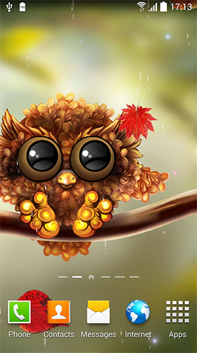 Owl by Live Wallpapers 3D für Android spielen. Live Wallpaper Eule kostenloser Download.