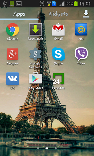 Fondos de pantalla animados a Pairs: Eiffel tower para Android. Descarga gratuita fondos de pantalla animados París: Torre de Eiffel.