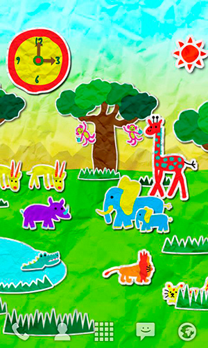 Kostenloses Android-Live Wallpaper Papier Safari. Vollversion der Android-apk-App Paper Safari für Tablets und Telefone.